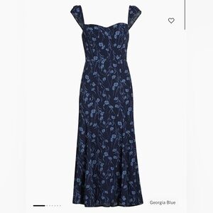Reformation Bryson Dress | Georgia Blue | Size 10